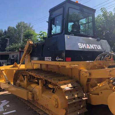 China Technical Advertising Company Bulldozer Shantui SD22 Usada 220HP Philippines Peru Kawasaki Indonesia Algeria Cylinder Long Engine SINGLE Pump for sale