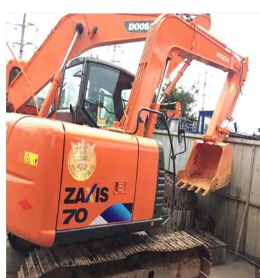 China Japan 7 Ton Hitachi Excavator Zx 70 Factory Used Hitachi Zaxis 70 Excavator for sale