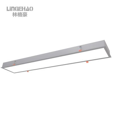 China Hotel LINGEHAO Embedded Long Led Linear Light Recessed Installation Led Shop Light For Corridors / Corridors for sale