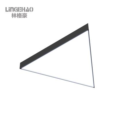 China Good Modern Free Combination Triangle 300*300*424mm 18W Led Linear Pendant Light for sale