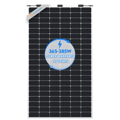 China Hot Selling Reasonable Price Custom Sunport QHES Monocrystalline Silicon Encapsulating POE Solar Panels Wholesale China 126 (21x6) for sale