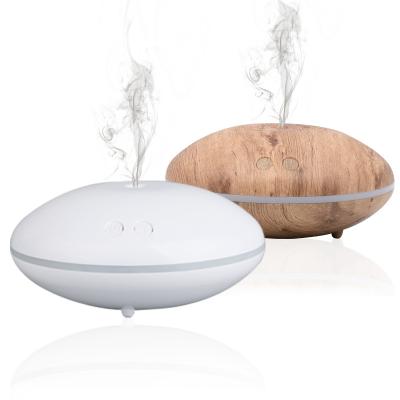 China Household Wood Grain 400ml Ultrasonic Cool Mist Mist Humidifier Air Humidifier Cool Aroma Diffuser Humidifier Household Wood Grain for sale