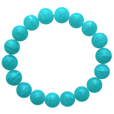 China Wholesale Durable Hand Knitted Natural Gemstone Healing Beads Stretch Crystal Amazonite Bracelet For Jewelry Gifts for sale