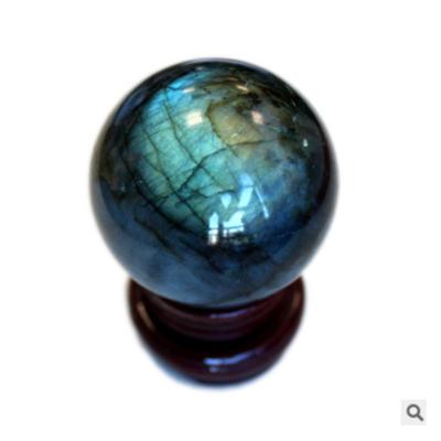 China Wholesale Natural Handmade Healing Gemstone Balls Crystal Labradorite Spheres For Gifts Home Decoration From Europe for sale