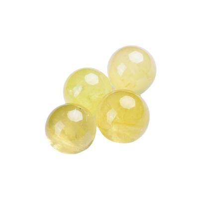 China Wholesale Natural Handmade Healing Balls Crystal Yellow Citrine Spheres For Europe Gemstone Home Decoration for sale