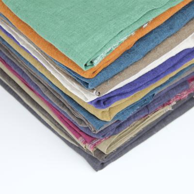 China Wholesale 100% Chemical-Resistant Cheap Pure Linen Thick Linen Fabric for sale