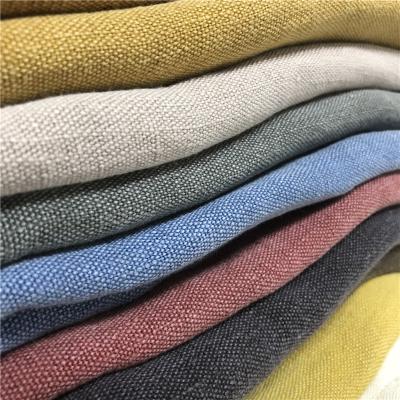 China Canvas Fabrics Upholstery Organic Enzyme Washed Heavy Sofa for sale