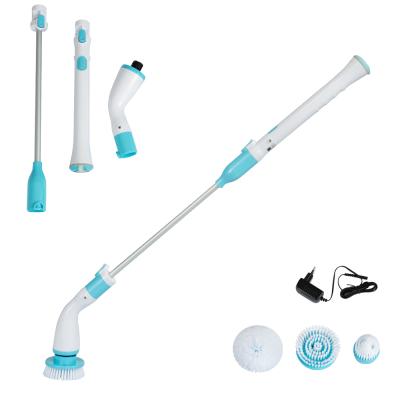 China Sustainable Home Wall Nrush Floor Scrubber Kitchen Rotating Electric Sweeping Cleaner Upholster Cleaning Products For Household for sale