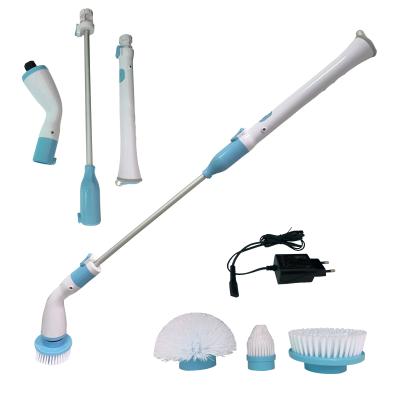 China Rotating Viable Cordless Scrubber Electric Cleaning Brush For Kitchen Bathroom Floor Car Wash Cleaning for sale