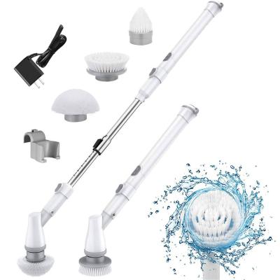 China Electric Floor Scrubber Brush Power Scrubber Sustainable 360 ​​Degree Rotation, Cordless Shower Scrubber For Tub, Tile, Floor, Glass, Wall, Window for sale