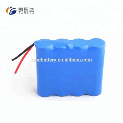 China rechargeable Li-ion ICR18650 2S2P 7.4V 4000mAh lithium battery 110 x 20 x 20mm for sale