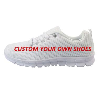 China Low MOQ Custom Logo Running Shoes 2020 Lightweight Custom Own Style for sale