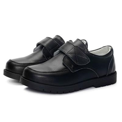 China Round Children School Shoe Boy Leather Dress Shoe Back To School Performance Occasion Wedding Formal Shoe for sale