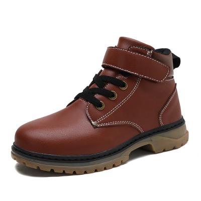 China EBAY Anti-slippery Hot Selling Microfiber Leather Martin Boots Boy and Girl Boots Kids Children Winter Unisex Boots for sale