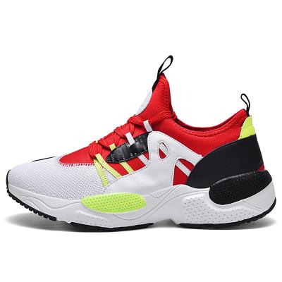 China 2019 7th Huarache Men's Shoes Anti-slippery Lace Breathable Casual Sneakers Men's Sports Running Shoe for sale