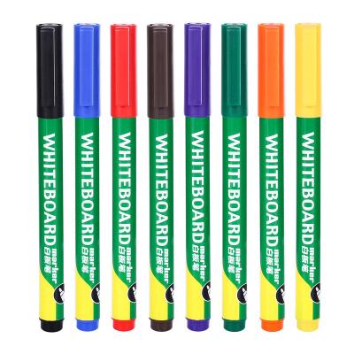 China Whiteboard Marker Pen Erasable Marker Pen for School and Office Dry Erase Whiteboards Pen 8Colors 14.5cm for sale