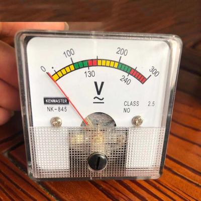 China Wenzhou Factory OEM / ODM Low Price Analog Vu Voltmeter Meter for sale