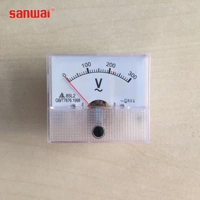 China Factory Customized AC 0-300v Mini Analog Voltmeter With Optional Voltage 1 2 5 10 50 100 150 V Vu Meter for sale