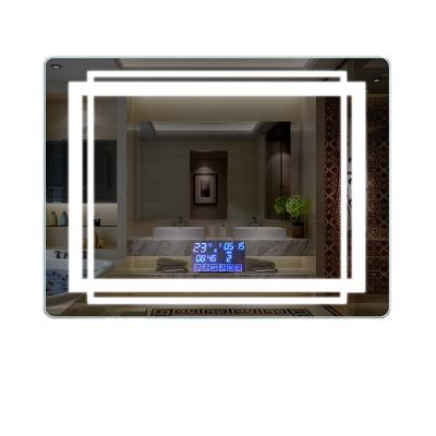 China Magnifying Electric Vanity Living Room Smart Magic Make Up Led Speaker Light Mirror for sale