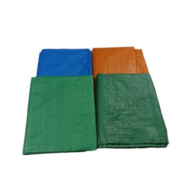 China Recyclable Industrial High Quality Industrial Waste Garbage Dapoly Waste Green 100% PP Woven Virgin Russia 50kg Bags for sale