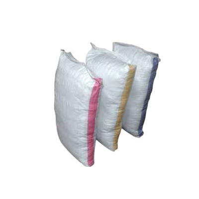 China Eco Friendly Wholesale Custom Recyclable 25kg 50kg Virgin PP Virgin PP Empty Rice Bags Plastic PP Woven Bags for sale