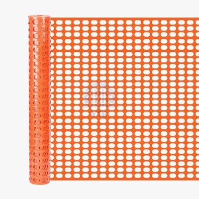 China China Factory Eco-Friendly Flexible Orange Color Snow Barrier Safety Mesh For Warning Fence for sale