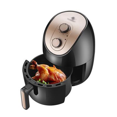 China New Intelligent Air Fryer 4L Oven Large Capacity Air Frier Digital Control Overheating Air Fryer Oil Free Protection for sale