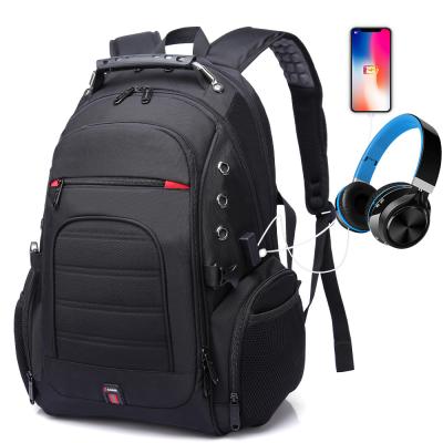 China With 2020 Hot Anti Theft Men's Business Oxford Wholesale USB Factory Sale Custom Waterproof Laptop Backpack Bag For Men for sale