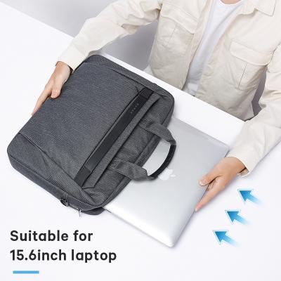 China New 15.6 Inch Mens Factory Factory Polyester Briefcase Smart Shoulder Notebook Waterproof Laptop Bag for sale