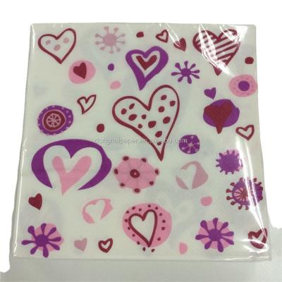 China 33x33cm Colorful Decoupage Napkin, Party Pattern Paper Napkin, Birthday Napkin Paper for sale