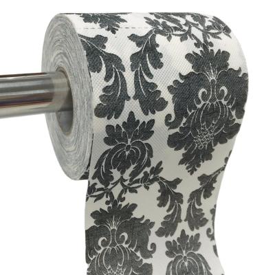 China OPP Bag Flower Pattern Toilet Paper Roll for sale