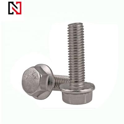 China Stainless steel m7 m9 m11 stainless steel flange bolt for sale