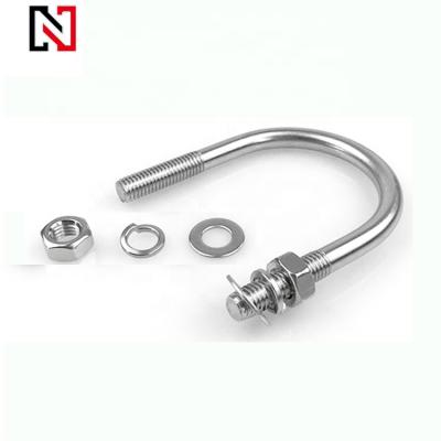 China Stainless Steel Threaded Stainless U Bolt Manufacturers for sale