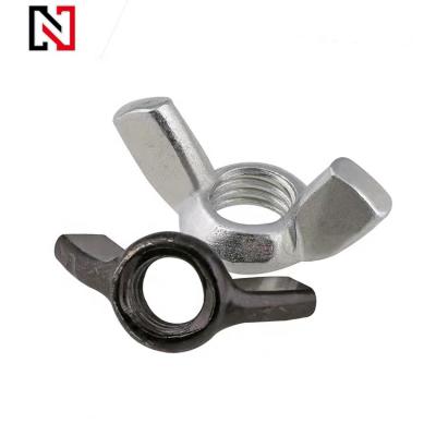 China Heavy Industry China Manufacturer M4 Galvanized Carbon Steel Butterfly Wing Nut for sale