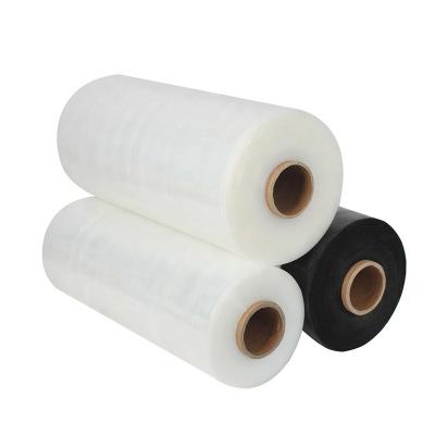 China Soft Wrapping Stretch Film 25 Micron Lldpe Jumbo Transparent For Packaging à venda