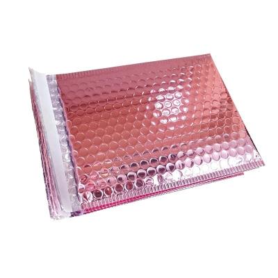 China Clothing Packaging Envelopes Rose Gold Bubble Bags Mailers Envelopes Shipping Bags Self Sealing for sale