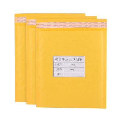 China Print Kraft Bubble Mailer Padded Mobile Phone 4 X 8 5X8 Yellow Shock Resistance à venda