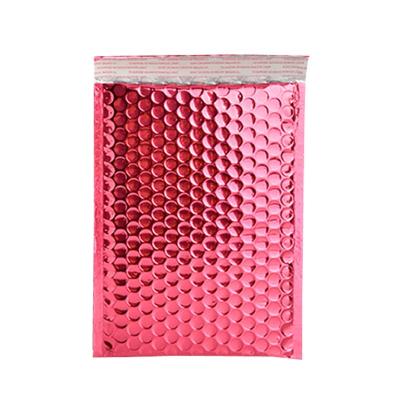 중국 Wholesale Self Adhesive Bubble Packaging Envelope Red Metallic Bubble Mailer For Padded Envelope 판매용