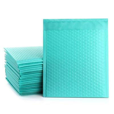 China Custom Large Decoritive Poly Bubble Mailers Dark Green Packaging Envelope for sale