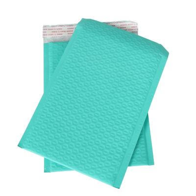 China Self Adhesive Logo Printed 18*23 Packaging Bubble Envelopes Mailing Bags Green Bubble Mailer Envelope Bags for sale