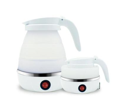 China Keep Hot Silicone Collapsible Electric Kettles Mini Water Kettles Outdoor Travel for sale