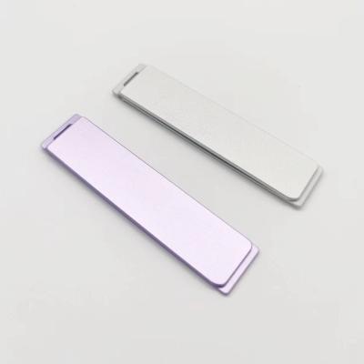 China Adjustable Purple Self-adhesive Metal Self-adhesive Bracket Portable Mini Mobile Phone Holder Desktop Inert Bracket for sale