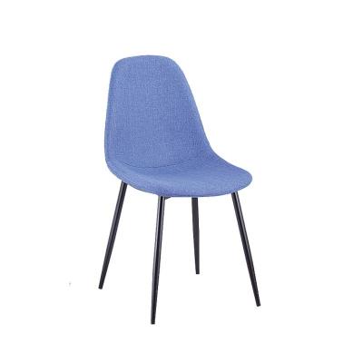 China Other Industrial Red Covering Moving Dining Chair For Restaurant Cushions Picture Counter Gray Pink Blue Dining Room Furniture Metal Legs for sale