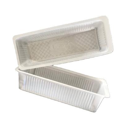 China Disposable PP Clear 300 g Disposable Plastic Cookies / Cookie Packaging Tray for sale