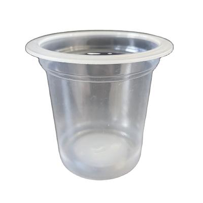 China Viable 5 oz PP Sealable Clear Disposable Plastic Sauce Cups for sale