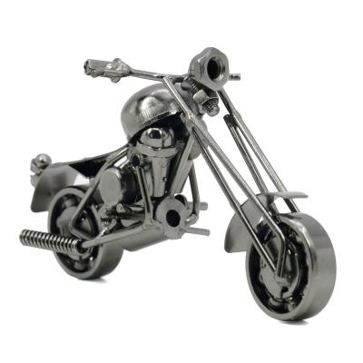 China Creative Cool Europe Metal Vehicle Motorcycle Artifact Decorative Accessory Model for sale