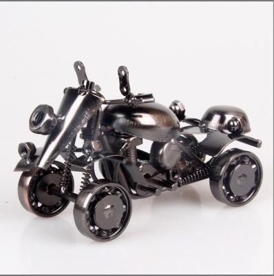 China Europe Newest Selling Attractive Style Metal Motorcycle Creative Handmade Crafts Model for sale