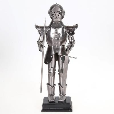 China Europe Courage Newcomer Medieval Knight Decorative Figurine Model for sale