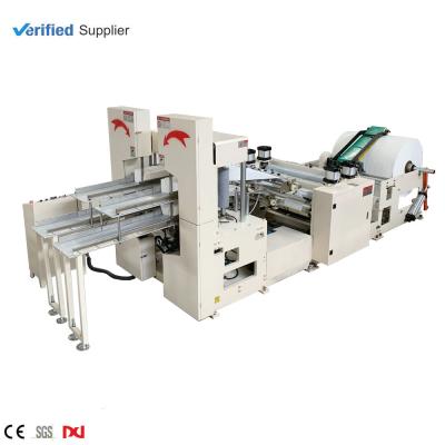 China Hotels 8 Lines High Speed ​​Towel Cloth Folding Machine Maker for sale