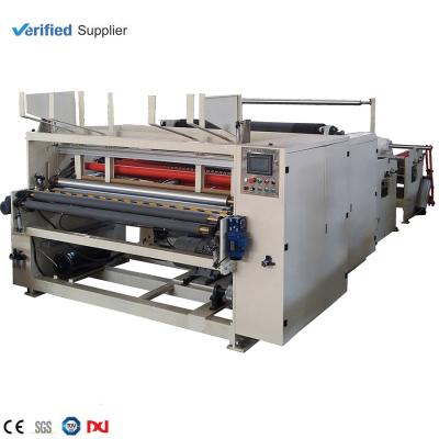 China Paper industry toilet paper machine rewinding machine paper tissue machine for sale